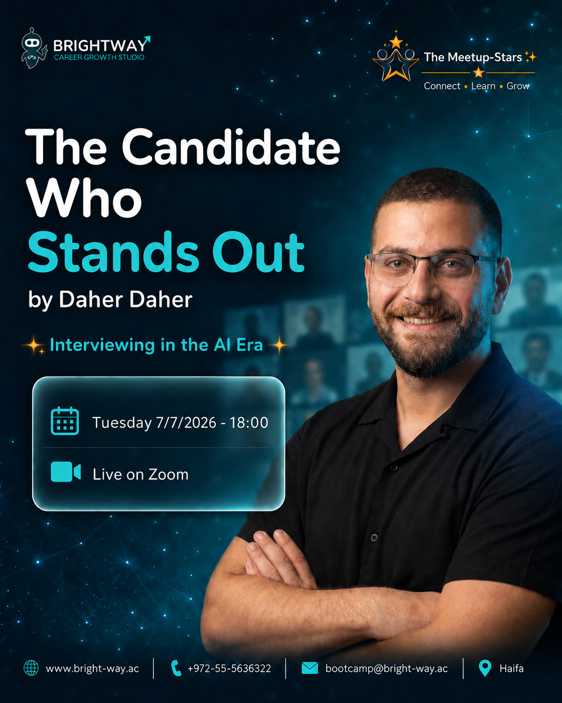 The candidate who stands out